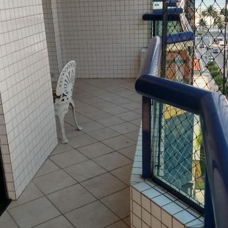 Apartamento Guilhermina vista para o mar Praia Grande  Bagian luar foto
