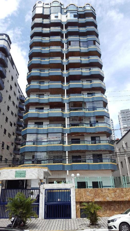 Apartamento Guilhermina vista para o mar Praia Grande  Bagian luar foto