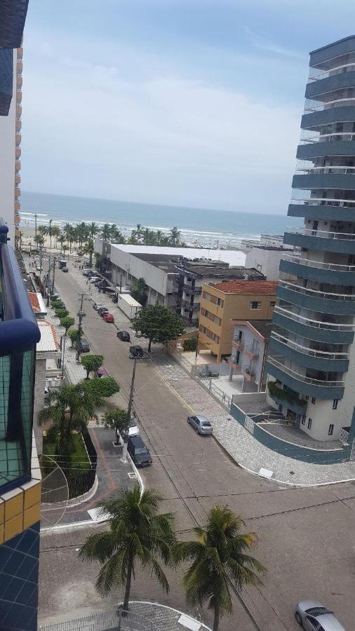 Apartamento Guilhermina vista para o mar Praia Grande  Bagian luar foto