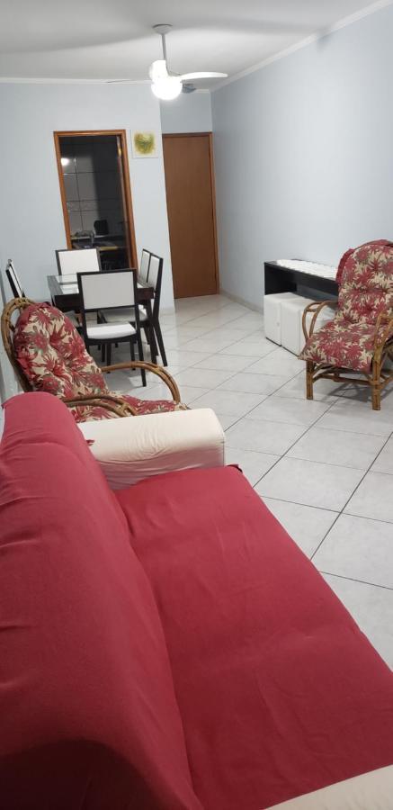 Apartamento Guilhermina vista para o mar Praia Grande  Bagian luar foto