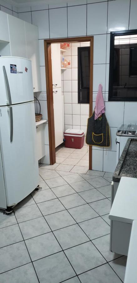 Apartamento Guilhermina vista para o mar Praia Grande  Bagian luar foto