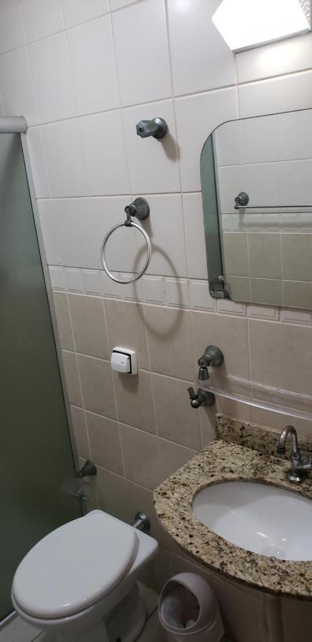 Apartamento Guilhermina vista para o mar Praia Grande  Bagian luar foto