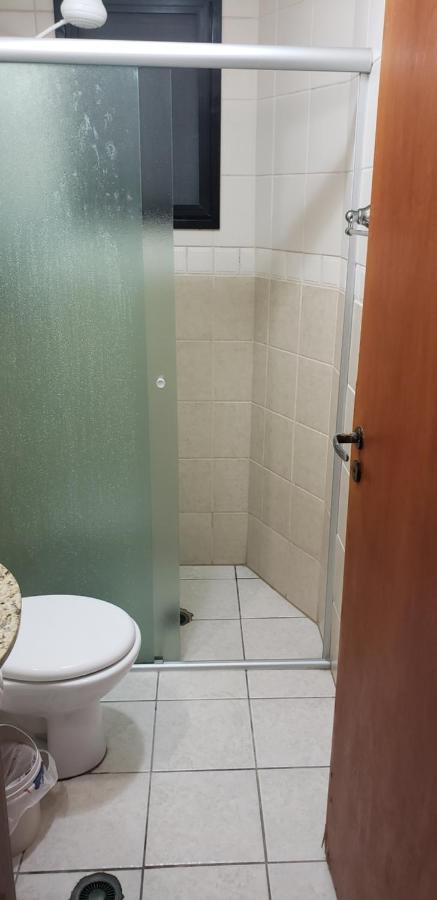 Apartamento Guilhermina vista para o mar Praia Grande  Bagian luar foto